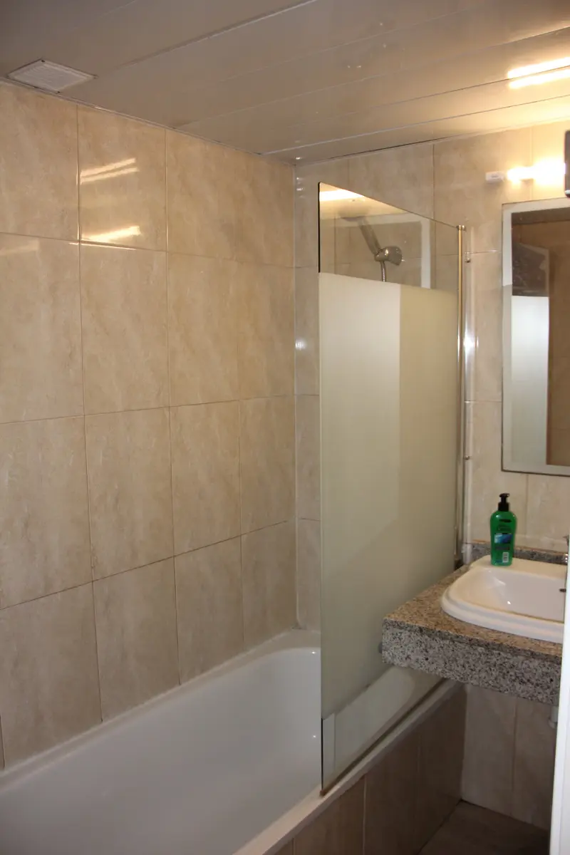 Baño de los apartamentos